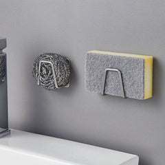 2-Pack: Kitchen Stainless Steel Sink Sponge Holder