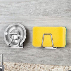 2-Pack: Kitchen Stainless Steel Sink Sponge Holder