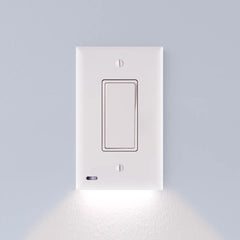 2 Pack: LED Motion Light Switch Plate