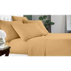 6-Piece: Luxury Home Cool Bamboo-Fiber Sheet Set