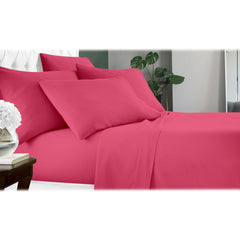 6-Piece: Luxury Home Cool Bamboo-Fiber Sheet Set