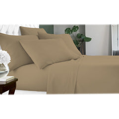 6-Piece: Luxury Home Cool Bamboo-Fiber Sheet Set