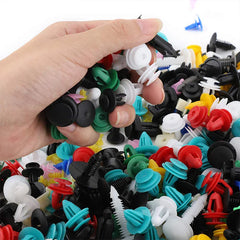 100/50 Pcs Car Clips Fastener Screws Bumper Interior Decoration Auto Plastic Random Mixing Universal Plastic