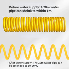 10-30 Meter Telescopic Water Pipe with High-pressure Nozzle Car Washing Tool Set Extension Hose Water Hose for Pressure Cleaner