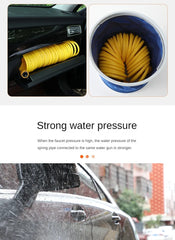 10-30 Meter Telescopic Water Pipe with High-pressure Nozzle Car Washing Tool Set Extension Hose Water Hose for Pressure Cleaner