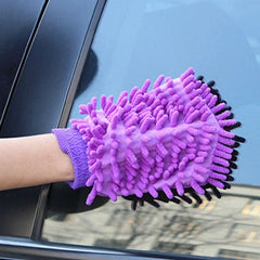 1/5pcs Microfiber Car Wash Gloves Auto Gloves Ultra Absorbent Wash Car Sponge scratch Free Microfiber car cleaning Tool